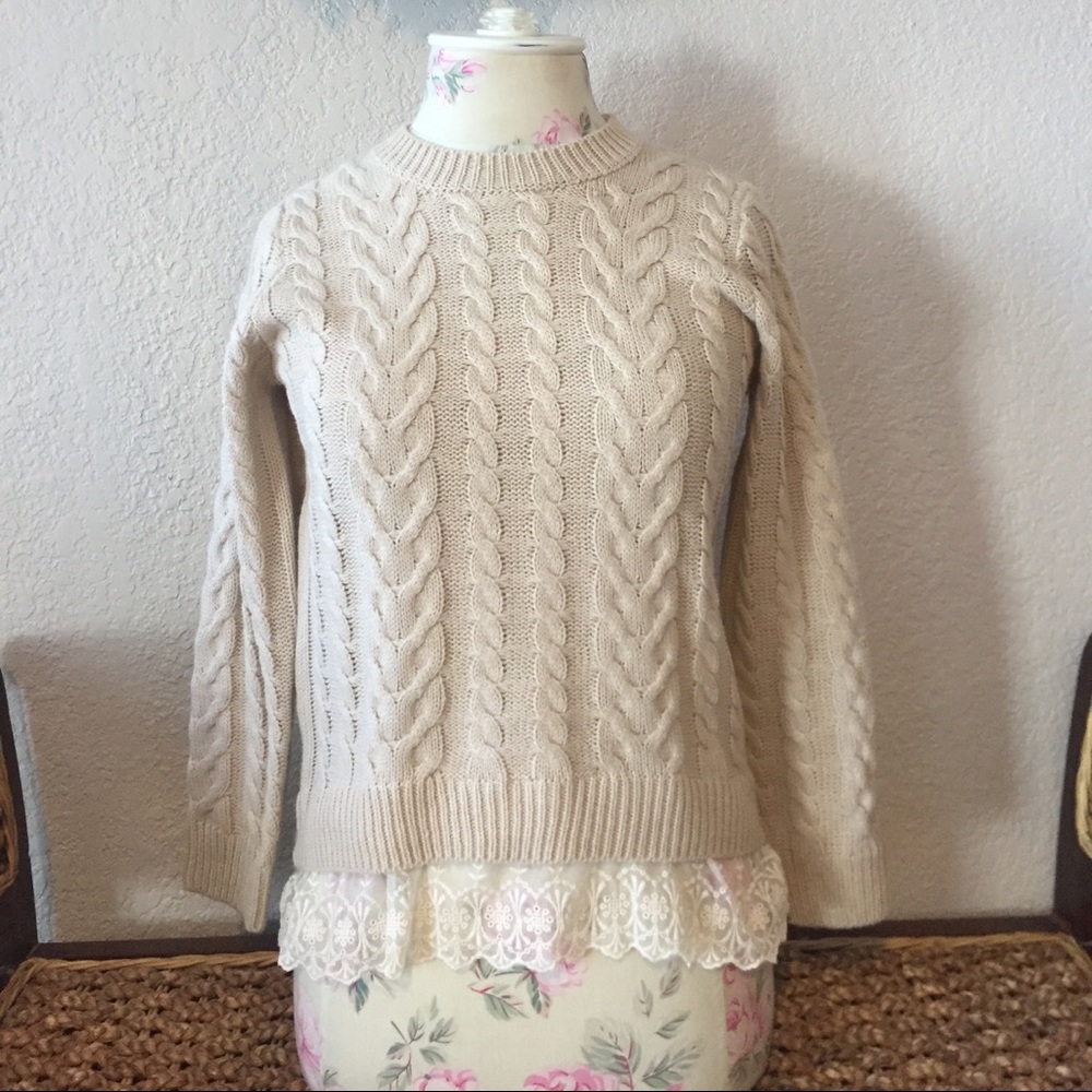 Girls large sweater